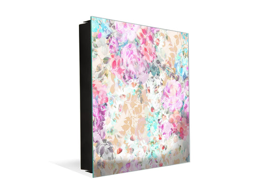 Steel Key Storage Locker K08 Summer Flowers