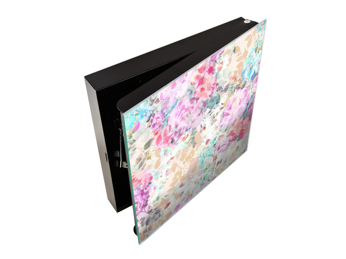 Steel Key Storage Locker K08 Summer Flowers