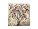 Dekorative Key Box mit magnetischer, trocken abwischbarer Glastafel K14 Weltliche Motive:  Baum der Farben