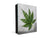 Lavagna magnetica con armadietto per chiavi K04: Sfondo di cannabis