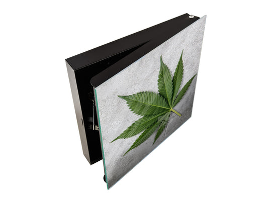 Key Cabinet together K04 Cannabis background
