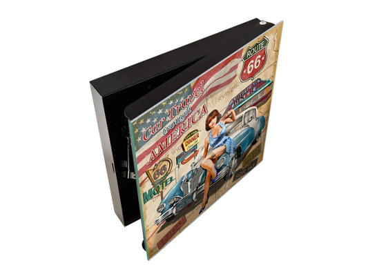 50 Key lock Box storage holder K13 Travel through America