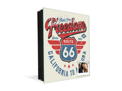 Wall Mounted Key Cabinet K03 Route 66