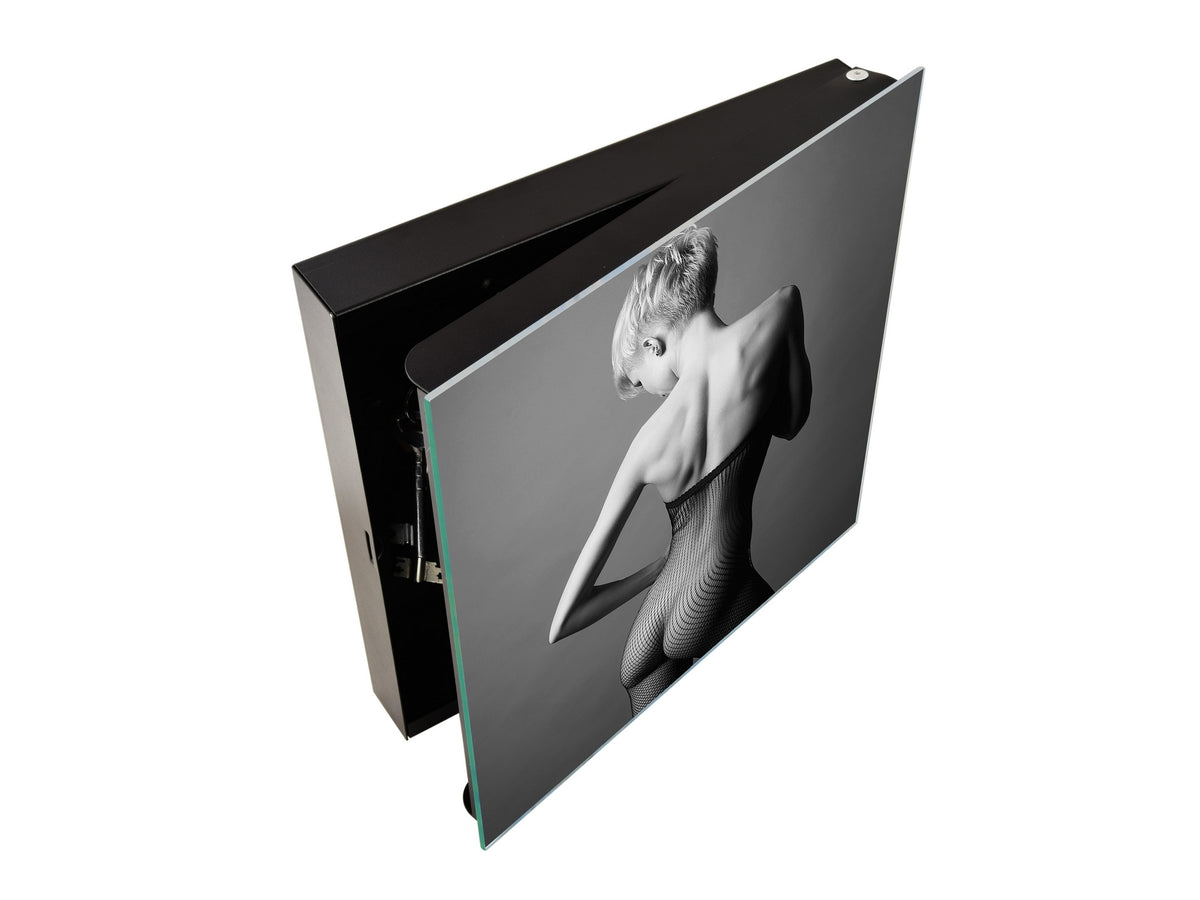 50 Key lock Box storage holder K13 Sexy nude woman art