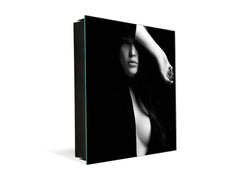 50 Key lock Box storage holder K13 Woman in dark