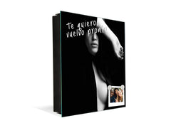 50 Key lock Box storage holder K13 Woman in dark