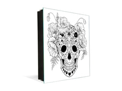 Wall Mount Key Box together K12 Sugar skull