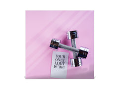 50 Key lock Box storage holder K07 Dumbbells on a pink