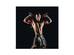 50 Key lock Box storage holder K13 Gladiator with two swords