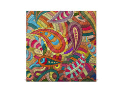 Wall Mount Key Box together K12 Paisley patchwork