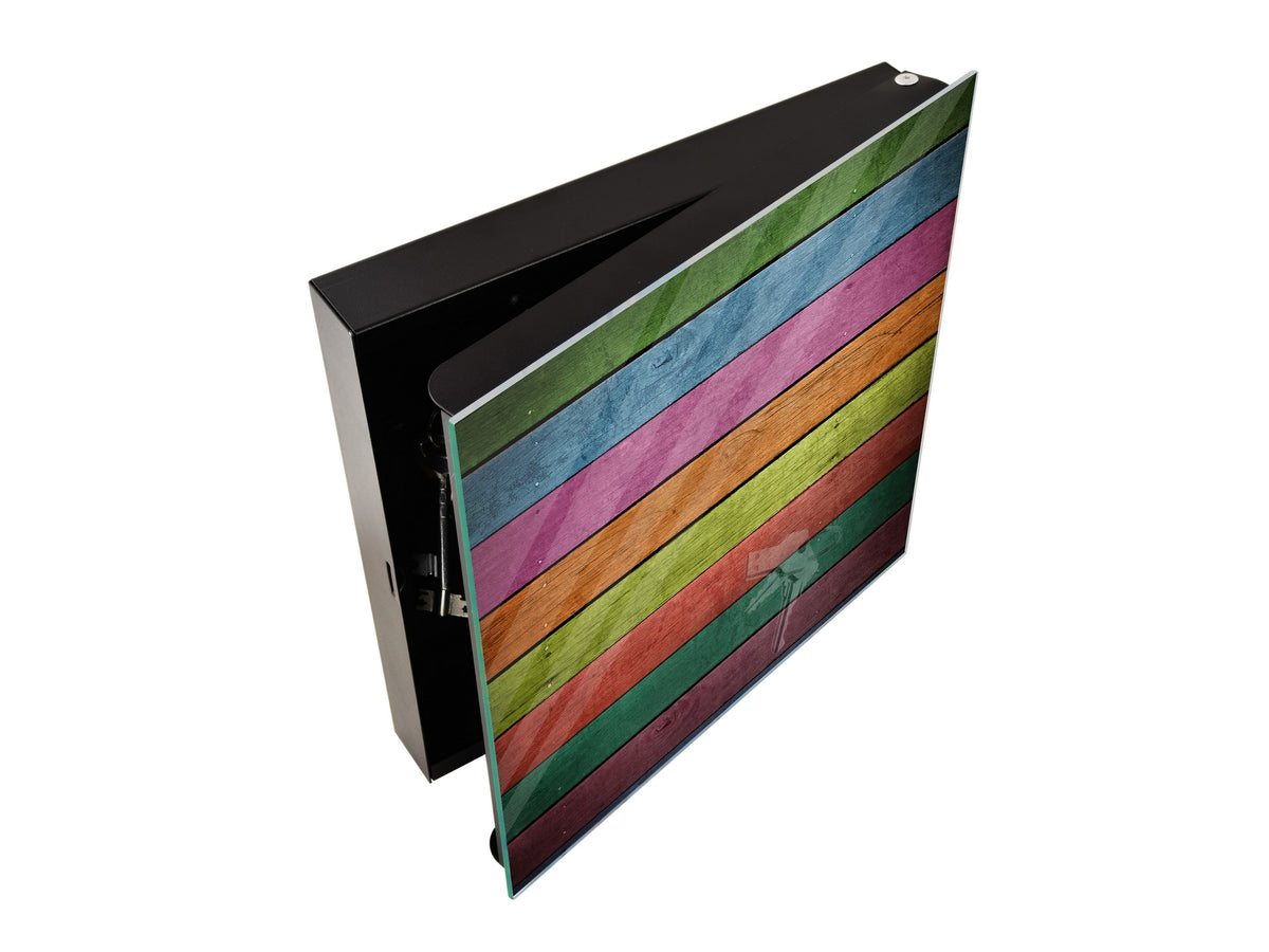 Wall Mounted Key Holder K10 Abstract wood