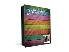 Wall Mounted Key Holder K10 Abstract wood