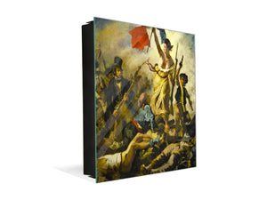 Schlüsselkasten zur Wandmontage mit dekorativer Magnettafel K15 Schicke Welt:  Französische Revolution
