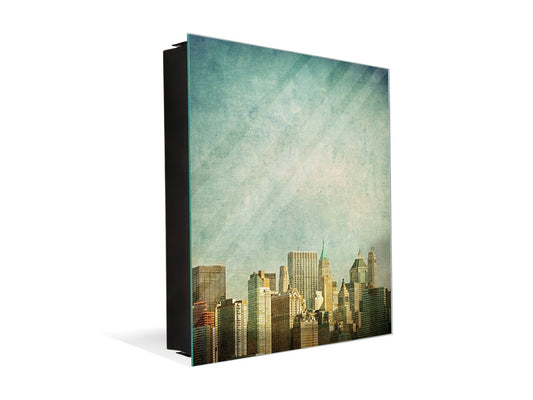 Wall Mount Key Box Together K08 New York Skyline