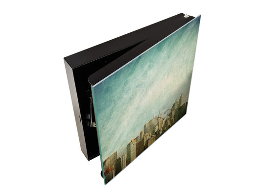 Wall Mount Key Box Together K08 New York Skyline