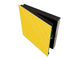 Dekorative Key Box mit magnetischer, trocken abwischbarer Glastafel K18A Reihe von Farben: Dark Yellow