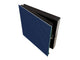 Dekorative Key Box mit magnetischer, trocken abwischbarer Glastafel K18A Reihe von Farben: Dark Navy Blue