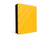 Dekorative Key Box mit magnetischer, trocken abwischbarer Glastafel K18A Reihe von Farben: Medium Yellow