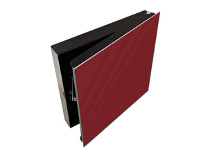 Caja de llaves para montaje en pared  Serie de colores K18A Rojo Púrpura