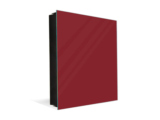 Wall Mount Key Box K18A Series of Colors Burgundy