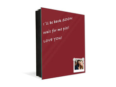 Wall Mount Key Box K18A Series of Colors Burgundy