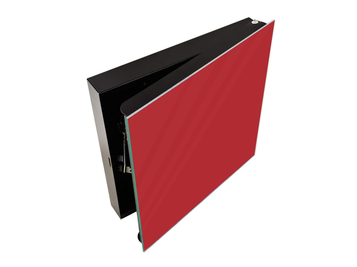 Wall Mount Key Box K18A Series of Colors Dark Red