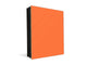 Caja de llaves para montaje en pared  Serie de colores K18A Naranja Pastel