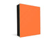 Armoire porte-clés de décoration avec tableau K18A Série de couleurs:Orange Clair