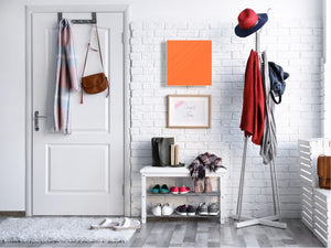 Armoire porte-clés de décoration avec tableau K18A Série de couleurs:Orange Clair