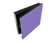 Dekorative Key Box mit magnetischer, trocken abwischbarer Glastafel K18A Reihe von Farben: Lavender