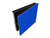 Dekorative Key Box mit magnetischer, trocken abwischbarer Glastafel K18A Reihe von Farben: Egyptian Blue