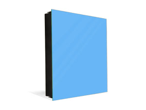 Caja de almacenaje para llaves Serie de colores  K18B Azul pastel