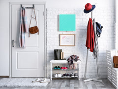 Armadietto portachiavi decorativo con lavagna K18B Serie di colori: Menta