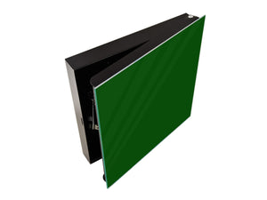 Armadietto portachiavi decorativo con lavagna K18B Serie di colori: Verde Scuro