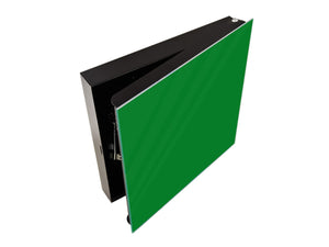 Petite armoire pour les clés avec décoration au choix K18A Série de couleurs: Vert Pelouse 