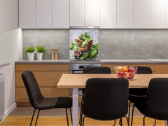 Protector antisalpicaduras – Panel de vidrio para cocina – BS01 Serie hierbas: Hierbas Y Especias 8