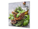Stylish Tempered glass backsplash – Glass kitchen splashback BS01 Herbs Series: Herbs Spices 9