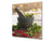 Elegante paraschizzi vetro temperato – Paraspruzzi cucina vetro – Pannello vetro BS01 Serie erbe:  Erbe di mortaio