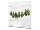 Stylish Tempered glass backsplash – Glass kitchen splashback BS01 Herbs Series: Hanging Herbs 2