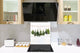 Stylish Tempered glass backsplash – Glass kitchen splashback BS01 Herbs Series: Hanging Herbs 2