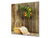 Elegante Hartglasrückwand - Glasrückwand für Küche BS01 Serie Kräuter: Hanging Herbs 3