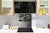 Pantalla anti-salpicaduras cocina – Frente de cocina de cristal templado – BS02 Serie Piedras: Gotas de agua sobre piedra 3