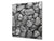Pantalla anti-salpicaduras cocina – Frente de cocina de cristal templado – BS02 Serie Piedras: Gotas de agua sobre piedra 20