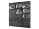 Pantalla anti-salpicaduras cocina – Frente de cocina de cristal templado – BS02 Serie Piedras: Gotas de agua sobre piedra 7