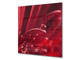 Glass kitchen backsplash – Photo backsplash BS03 Flower Series: Red Flower 4