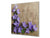 Antiprojections artistique imprimé sur verre BS04 Série pissenlits et fleurs:  Fleur Pourpre 2
