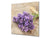 Gehärtete Glasrückwand – Glasrückwand mit aufgedrucktem kunstvollen Design BS04 Serie Löwenzahn und Blumen:  Lavender 2