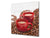 Vidriopanel protector antisalpicaduras para cocina – BS05A Serie café A  Copa Roja 1