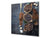 Aufgedrucktes Hartglas-Wandkunstwerk – Glasküchenrückwand BS05A Serie Kaffee A:  Coffee Beans Concrete