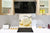 Pantalla anti-salpicaduras cocina – Frente de cocina de cristal templado – BS07 Serie desiertos: Helado